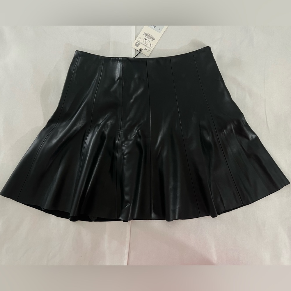 Zara Leather Skirt